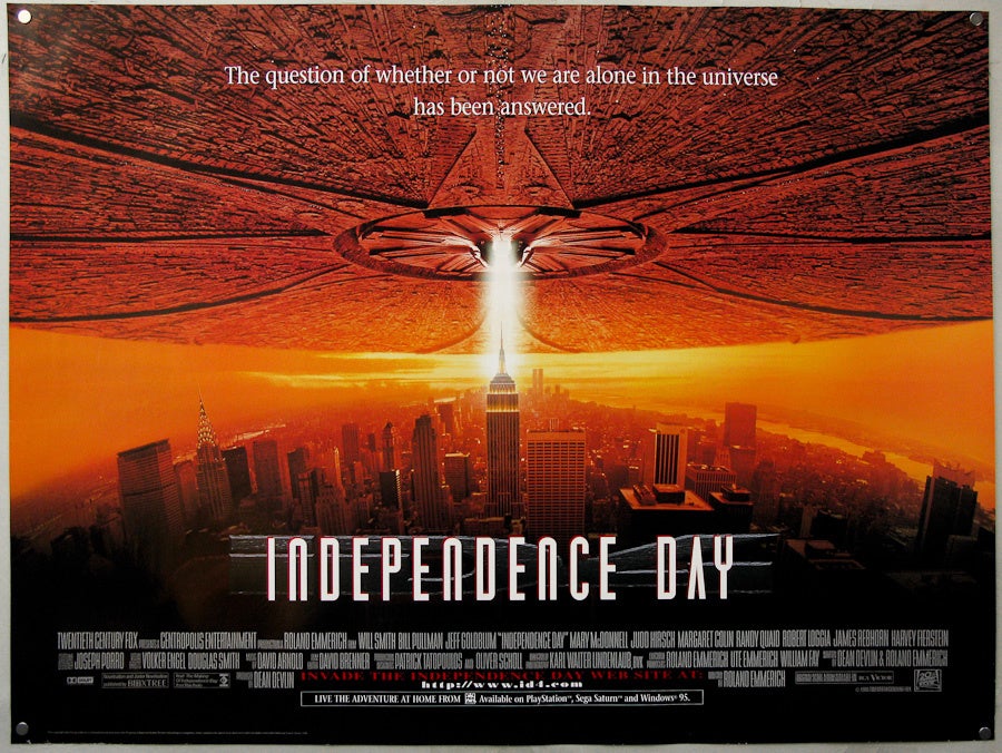 Affiche de&rsquo;Independance Day