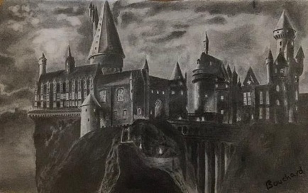 Dessin Harry Potter par Alexandre Bouchard